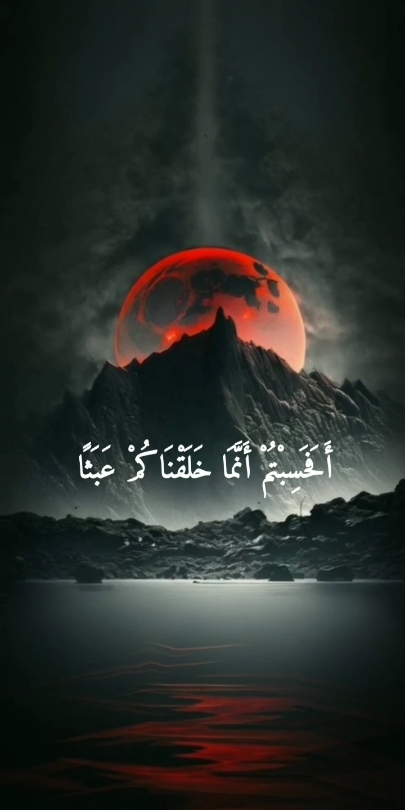 أَفَحَسِبْتُمْ أَنَّمَا خَلَقْنَاكُمْ عَبَثًا وَأَنَّكُمْ إِلَيْنَا لَا تُرْجَعُونَ#قران #الطبلاوي #ترند #اكسبلور #راحه_نفسيه 