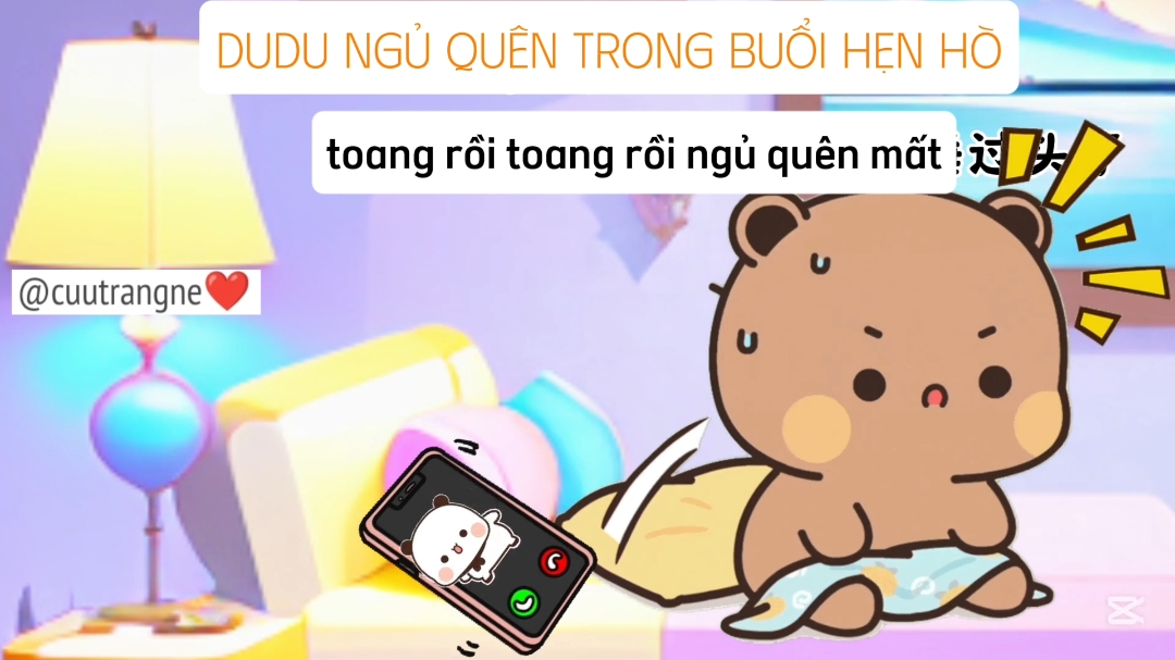 Dudu ngủ quên trong buổi hẹn với Bubu #bubu #dudu #bubududu #fyp #fpyシ #loveyou #xh 