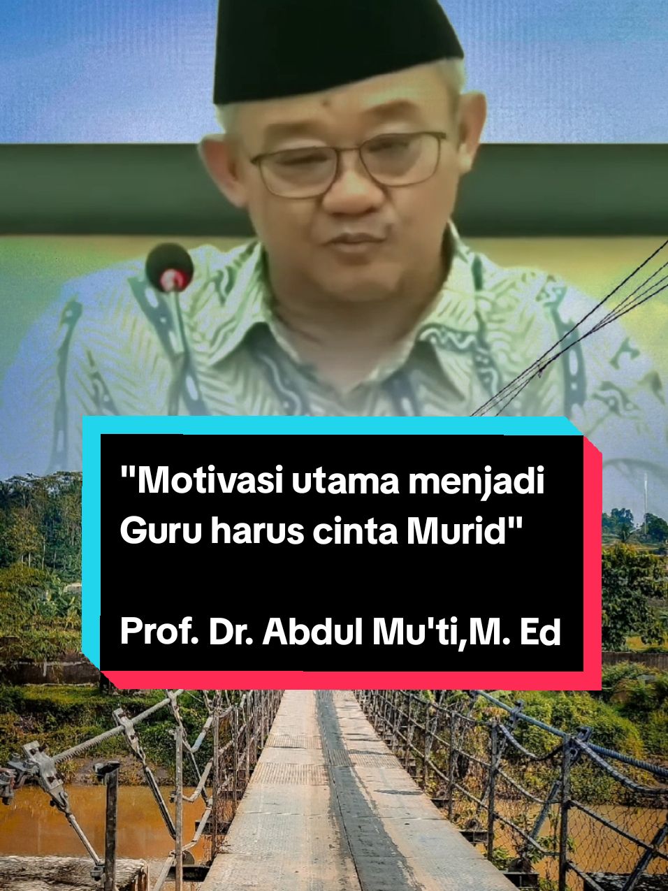 Motivasi utama seseorang menjadi guru harus cinta murid.  #motivasiguru  #profabdulmuti  #dikdasmen_kemdikbud  #deeplearning  #hariguru25november  #fypシ゚viral 