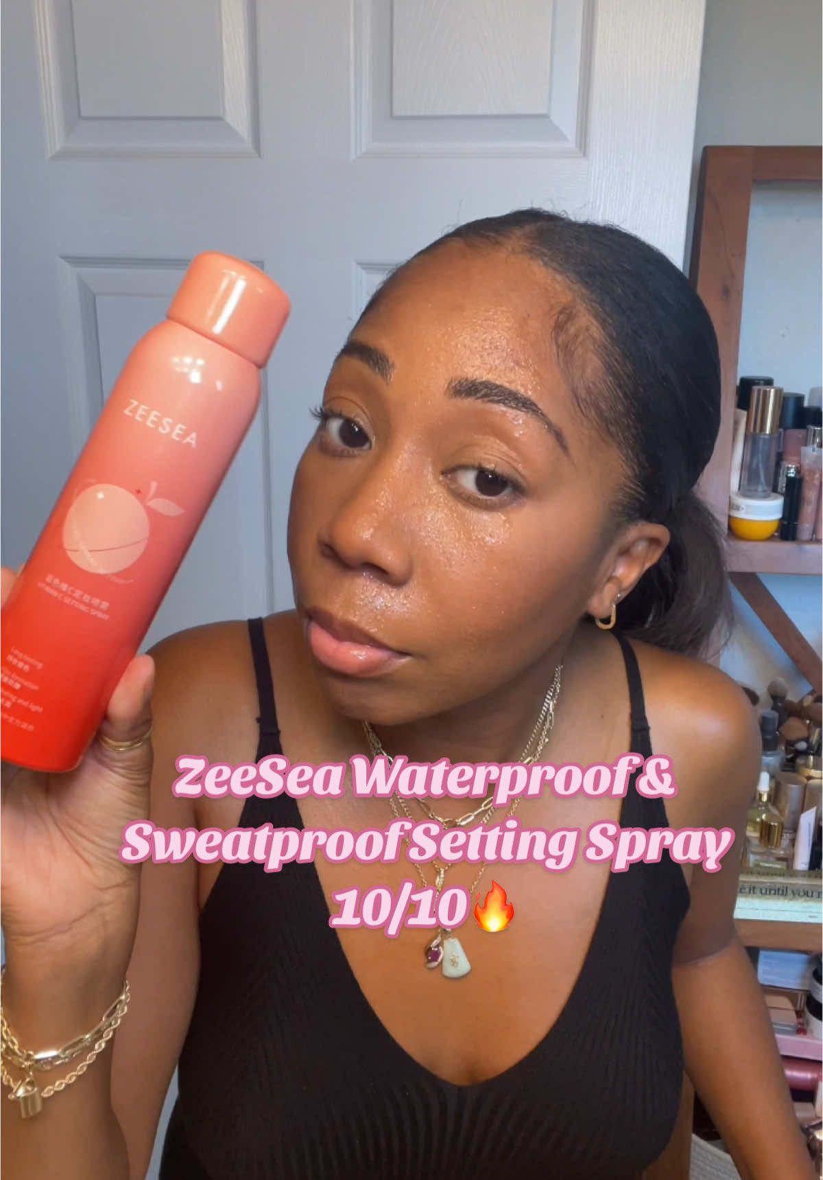 My Makeup won’t move 🔥 | Setting Spray Eats!! #ZEESEABeauty #makeup #ZEESEABeautymakeup #settingspray #waterproof #sweatproof #tiktokshopblackfriday #ZEESEABeautysettingspray