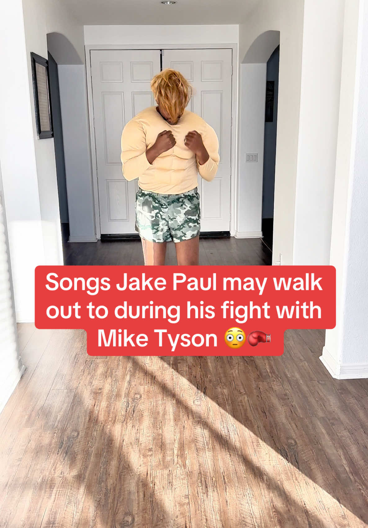 Here are a few of the songs #JakePaul may walk out to during the #miketysonvsjakepaul fight 🥊😳  #miketyson 