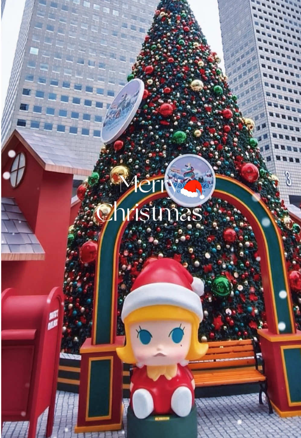 Pop mart Christmas tree (Suntec Singapore) 🎄🎄🎄 #christmas  #christmas2024  #popmartsg  #popmart  #labubu 