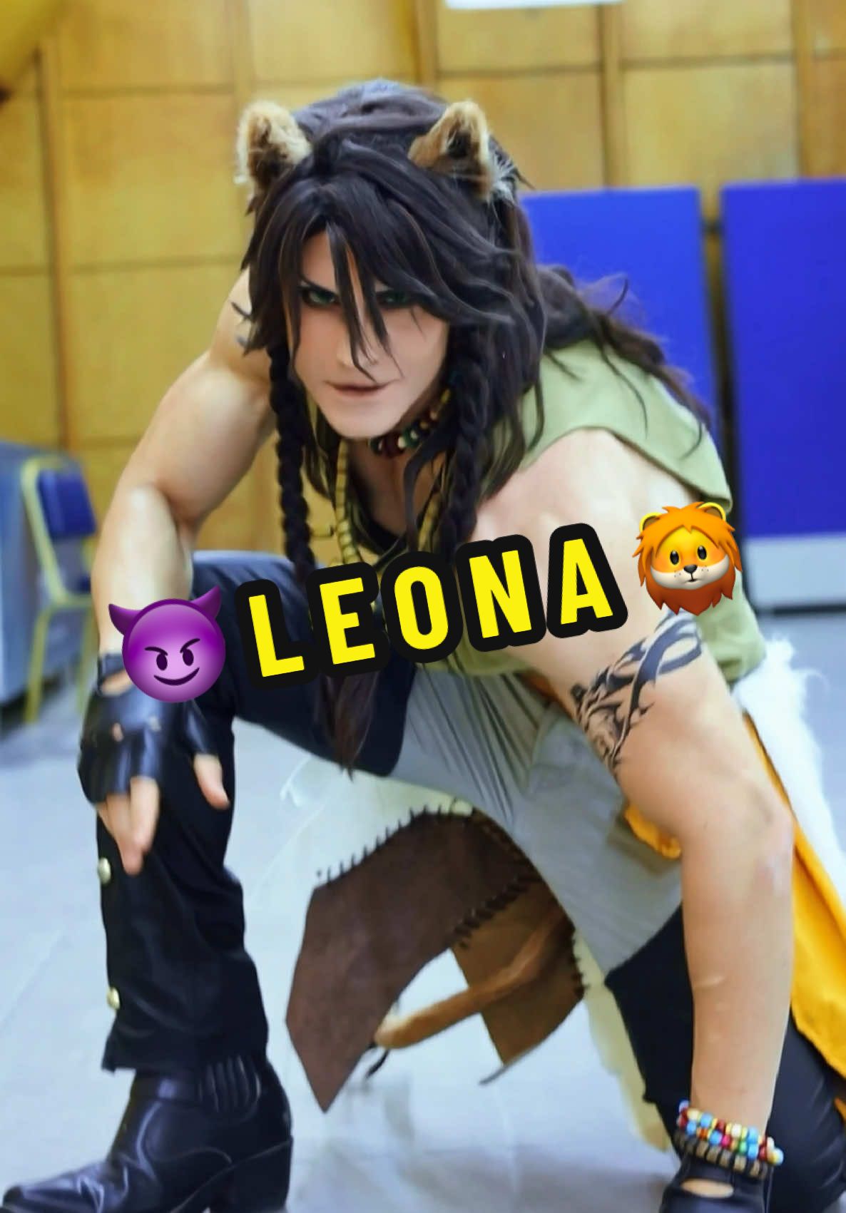 BEWARE! Can bite... 🦁 #leona #leonakingscholar #twistedwonderland #レオナ #leonacosplay #レオナ・キングスカラー #leonacosplayer 