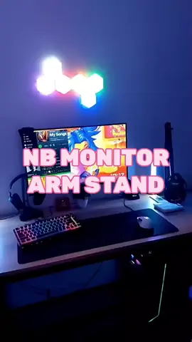 NorthBayou F80 Gas-Strut Flexi Mount Desktop 17-30 Inch Monitor Arm (DARK GREY) #MonitorArm #NorthBayouF80 #ErgonomicSetup #DeskSetup #WorkFromHome #ProductivityTools #MonitorMount #HomeOfficeEssentials #TechAccessories #WorkspaceInspo #CableManagement #FlexiMount #AdjustableMonitorArm #GadgetLover #OfficeUpgrades