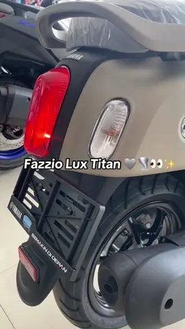 awwww fazzio lux warna titanium nya ganteng bgt 😱🤩 #yamaha #fazzioclassyclub #fazziolux #fazziotitanium 