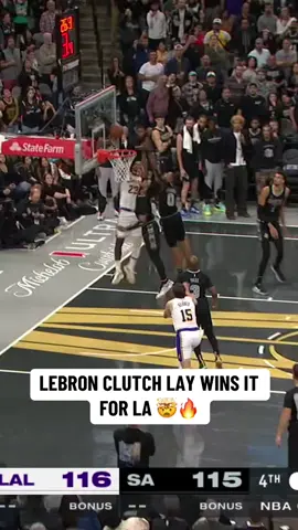 LeClutch. 🔥 #NBA #bball #basketball #hoops #lakers 