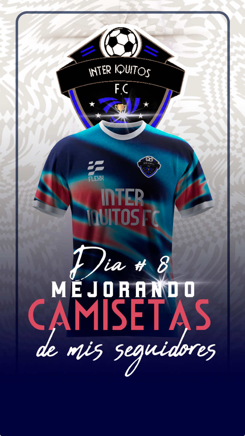 DIA 8 mejorando camiseta a mis seguidores   ⚽️Quieres personalizar tu camiseta para tu equipo escribemos .#camisetasdeportivas #camisetasdefutbol #camisetaspersonalizadas #futbol⚽️   