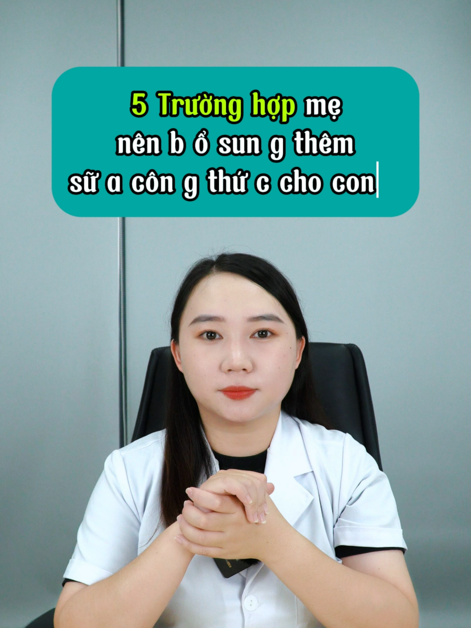 5  trường hợp mẹ nên bổ sung thêm s ữa công thức cho con mẹ đã biết hay chưa? #nhikhoaquocte #mebimsausinh #dinhduongsuckhoe #mevabe #fypシ゚