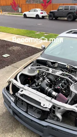 The bagged tow rig was pretty cool tho #bmw #cars #carsoftiktok #e36 #projectcar #gmc #bagged 
