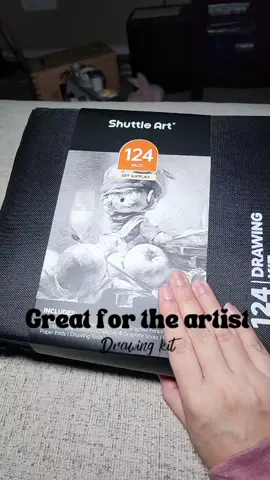 The perfect kit for an artist! This art kit comes with everything you need and will make the perfect gift!   #giftideas #giftidea #artist #artkit #tiktokshopholidayhaul #tiktokshopcybermonday #tiktokshopblackfriday 