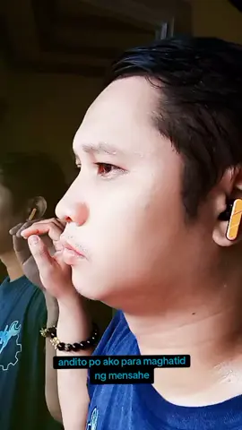 andito po ako para maghatid ng mensahe