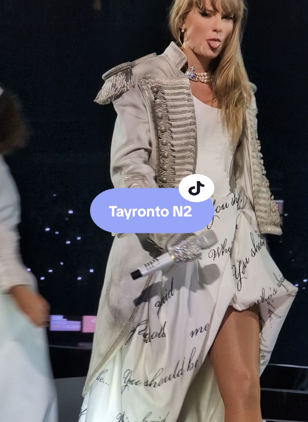 Taylor was so fun tonight! 😜 Fortnight at Toronto N2.  #erastourtoronto #erasttour #fortnight #taylorswift #erastourtorontoN2 @Taylor Swift @Taylor Nation 