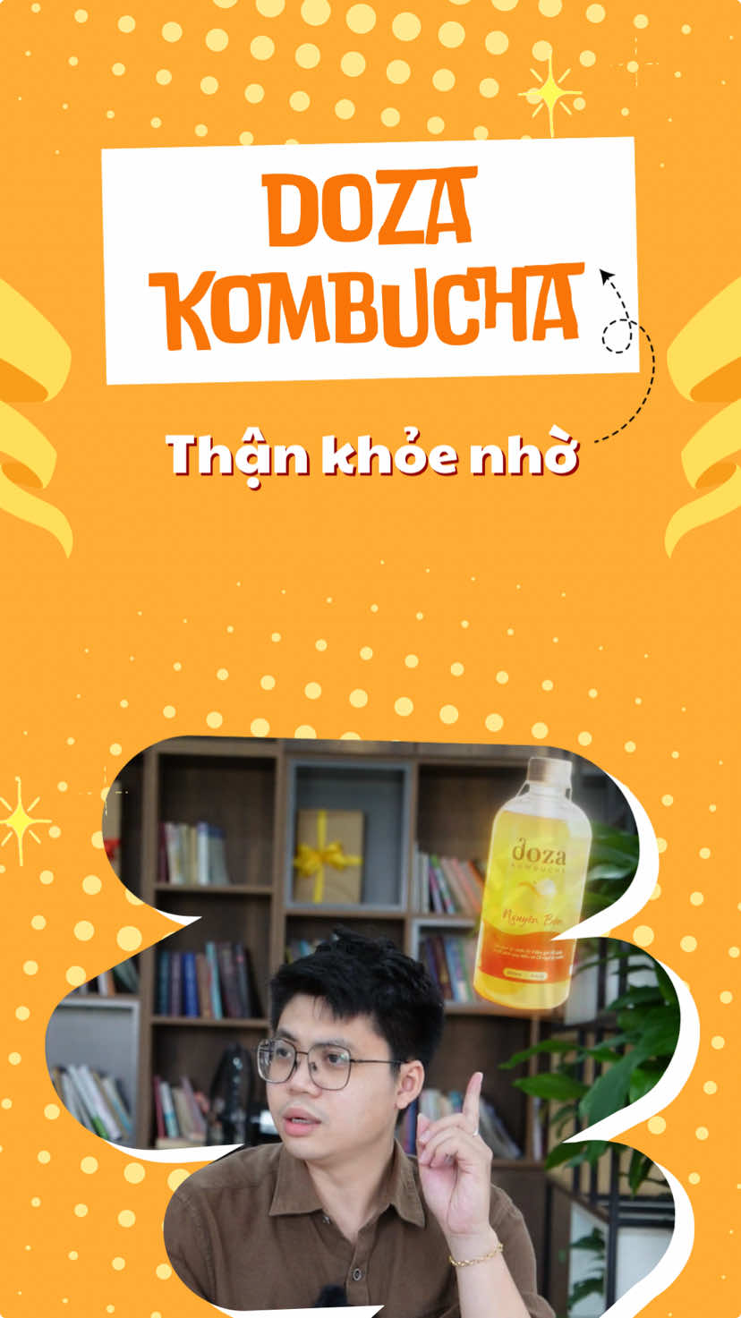 Tất cả những gì mình cần để chăm sóc thận, nay gói gọn trong chai Doza Kombucha! Được lên men tự nhiên, Doza Kombucha vừa tốt cho sức khỏe, lại dễ uống và hỗ trợ thận một cách bền vững. Nếu bạn cũng gặp những vấn đề như mình, hãy thử trải nghiệm Doza Kombucha – một lựa chọn từ thiên nhiên để bảo vệ sức khỏe thận nhé! #viral #xuhuong #thinhhanh #dozakombucha #thankhoe