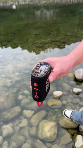 The small and portable speaker is really great.