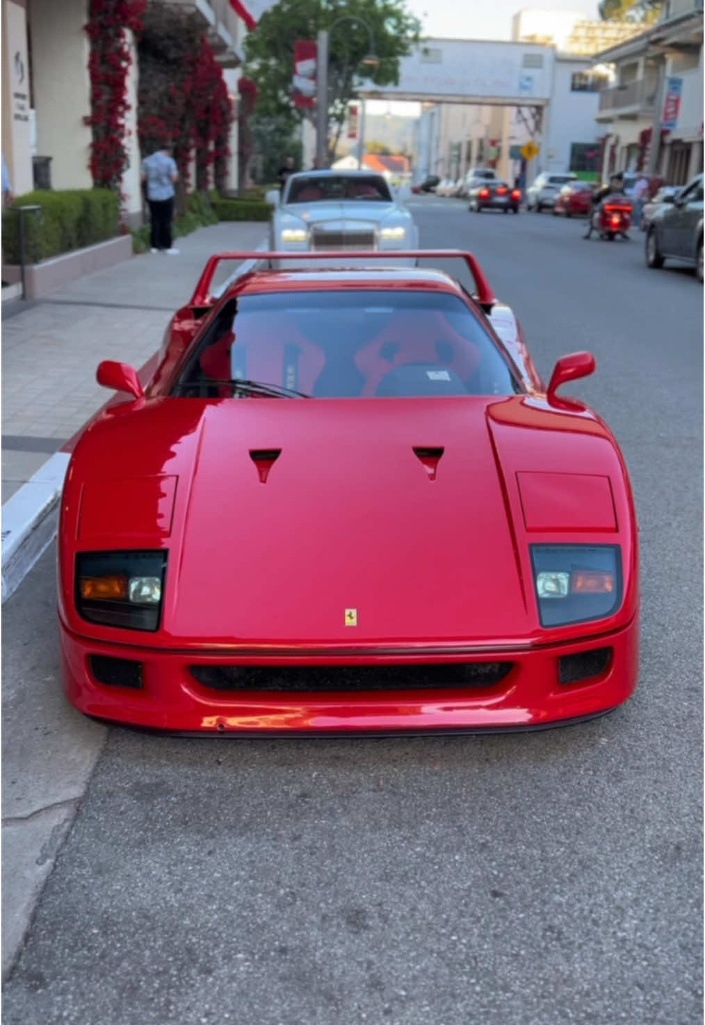 I cant stop using these clips #ferrari#f40#carmel#monterey#carweek#carspotting#cars#sportscar#supercar#hypercar#fyp#fy#foryou#viral