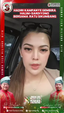Hadiri dan ramaikan Kampanye Gembira Halim-Sardiyono tgl 17/11/24 di Desa Sungai Buluh, Singingi Hilir, tgl 18/11 di Desa Koto Tinggi, Pangean dan tgl 19/11 di desa Sumber Datar, Singingi. #porosperubahan #KansingHebatdanSejahtera #coblosnomor3 #halimsardiyono #pilkada2024 #bangkitbergerakmenang 