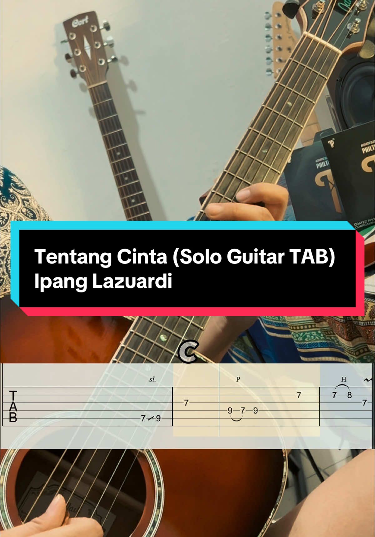 Tentang Cinta (Solo Guitar TAB) Ipang Lazuardi 