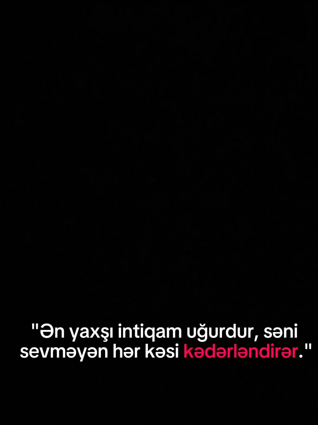 ☝️Ən yaxşı intiqam uğurdur, səni sevməyən hər kəsi kədərləndirər. 👉 Bu cür paylaşımların davamı üçün postu bəyən, yadda saxla və bizi izlə #sozkompasi #uğur 