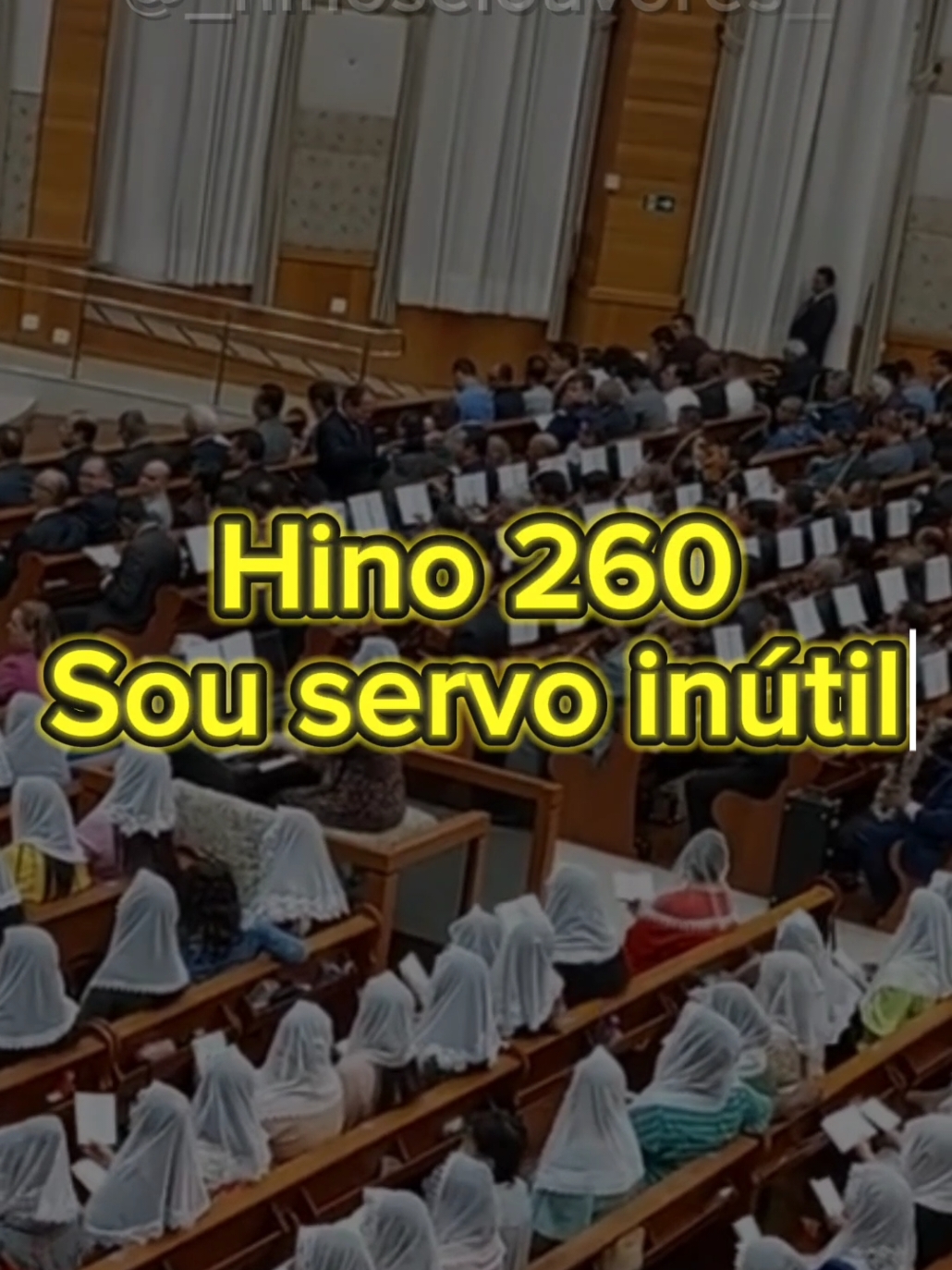 Escute esse hino na comunhão Hino 260 - Sou servo inútil  Hinário 5 - CCB  #Deus #Jesus #hinoselouvores #hinos #hinosccb #louvoresbrasil #letras #ccbvideos #ccbbrasil #CCB #ccbhinosoficial #adoracao #orquestra #orquestraccb 