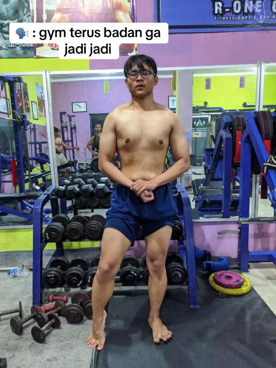 Minta tutor kan lu sekarang 😝 #fyppppppppppppppppppppppp #staynatty #GymTok #gymtransformation #transformation 