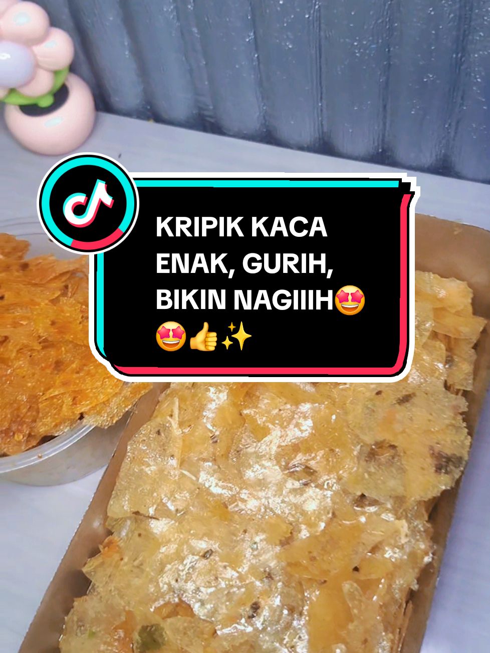 KRIPIK KACA ENAK, GURIH, BIKIN NAGIIIH🤩🤩👍✨️ #kripik #kripikkaca #kripiksingkong #kripikkacapedas #kripikkacapedasdaunjeruk #kripikkacaviral #kripikviral #jajanmurah #jajanankiloan #jajankiloan #jajankiloanmurah #jajanantiktok #jajantiktokshop #jajanantiktokviral #fyp #masukberanda 