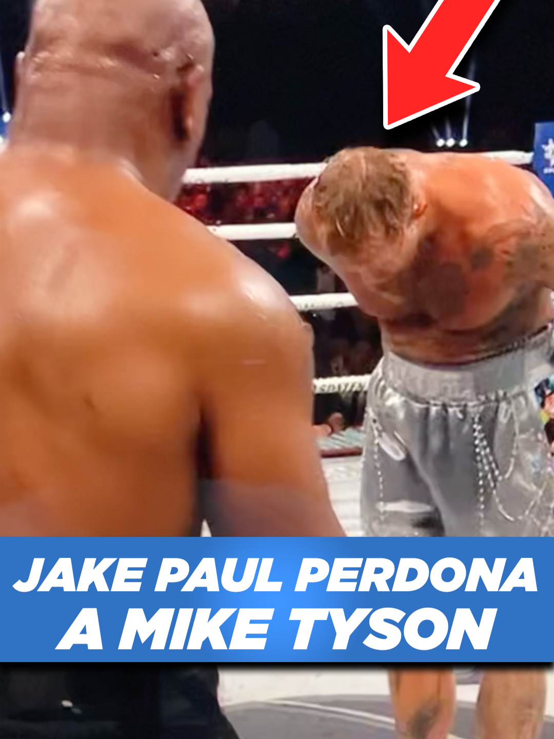 Decepcionante la pelea de Mike Tyson y Jake Paul. #jakepaulvsmiketyson #jakepaul #miketyson