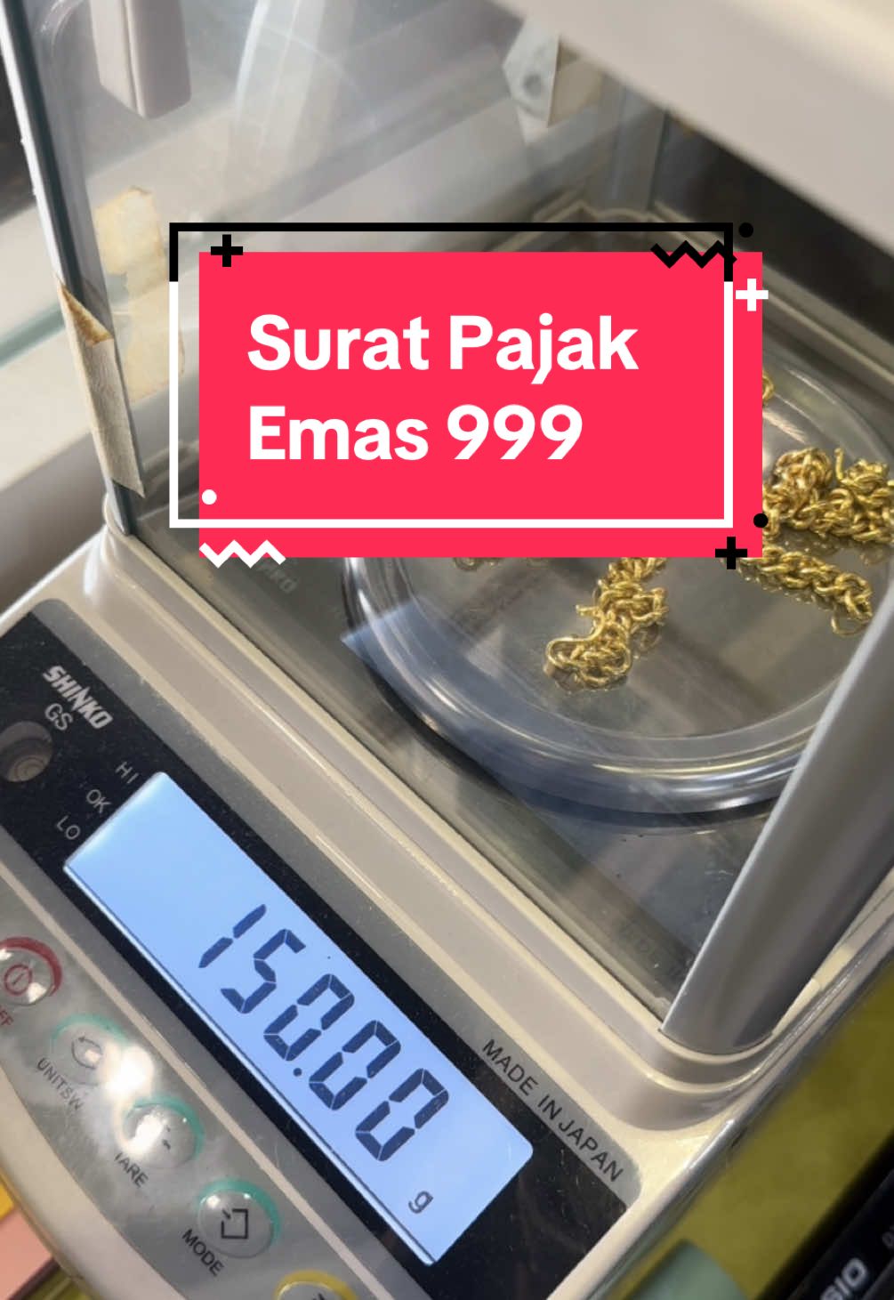 Abang ni jual surat pajak berat 150 gram emas 999. Lagi cepat jual, lagi untung! #emas999 #suratpajak #pembeli #fyp 