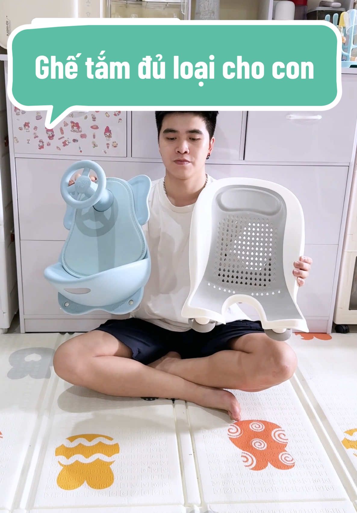 Trả lời @Nguyễn hằng Nga Ghế tắm cho các bé tuỳ chọn đây nè các mẹ #sonsovo #dcgr #longervideos #muataitiktok #muataitiktokshop #muataitiktokshop 