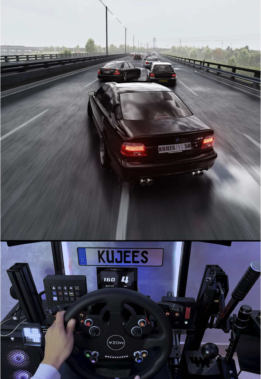 #e39 #bmw #m5 #moza #kujees #assettocorsa 