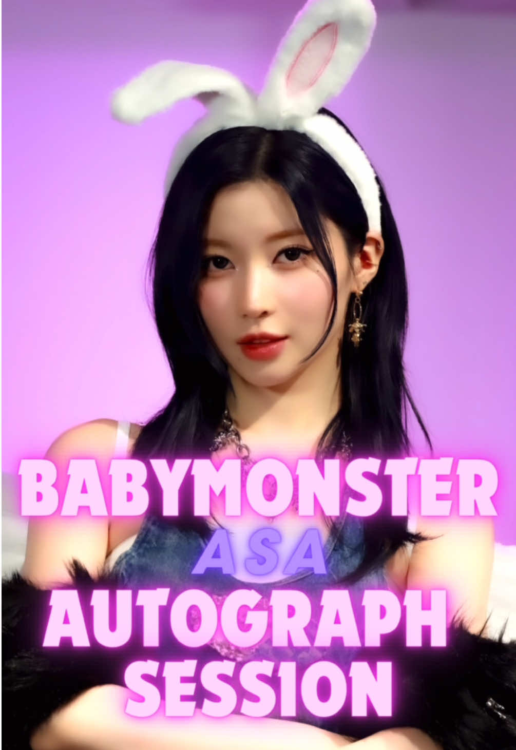 BABYMONSTER Fan autograph session ASA Digest Delivered with ASA's favorite song 