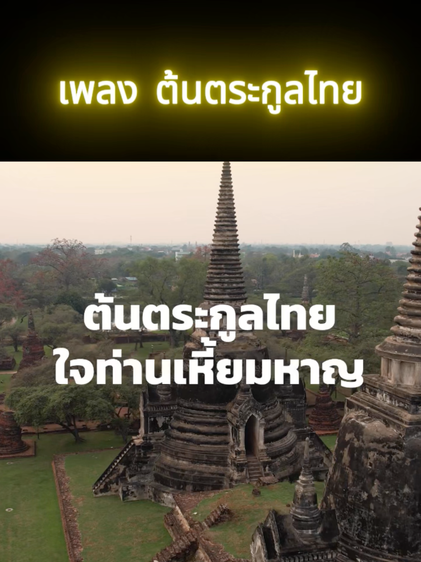 เพลง ต้นตระกูลไทย  #เพลงปลุกใจ #รักชาติ