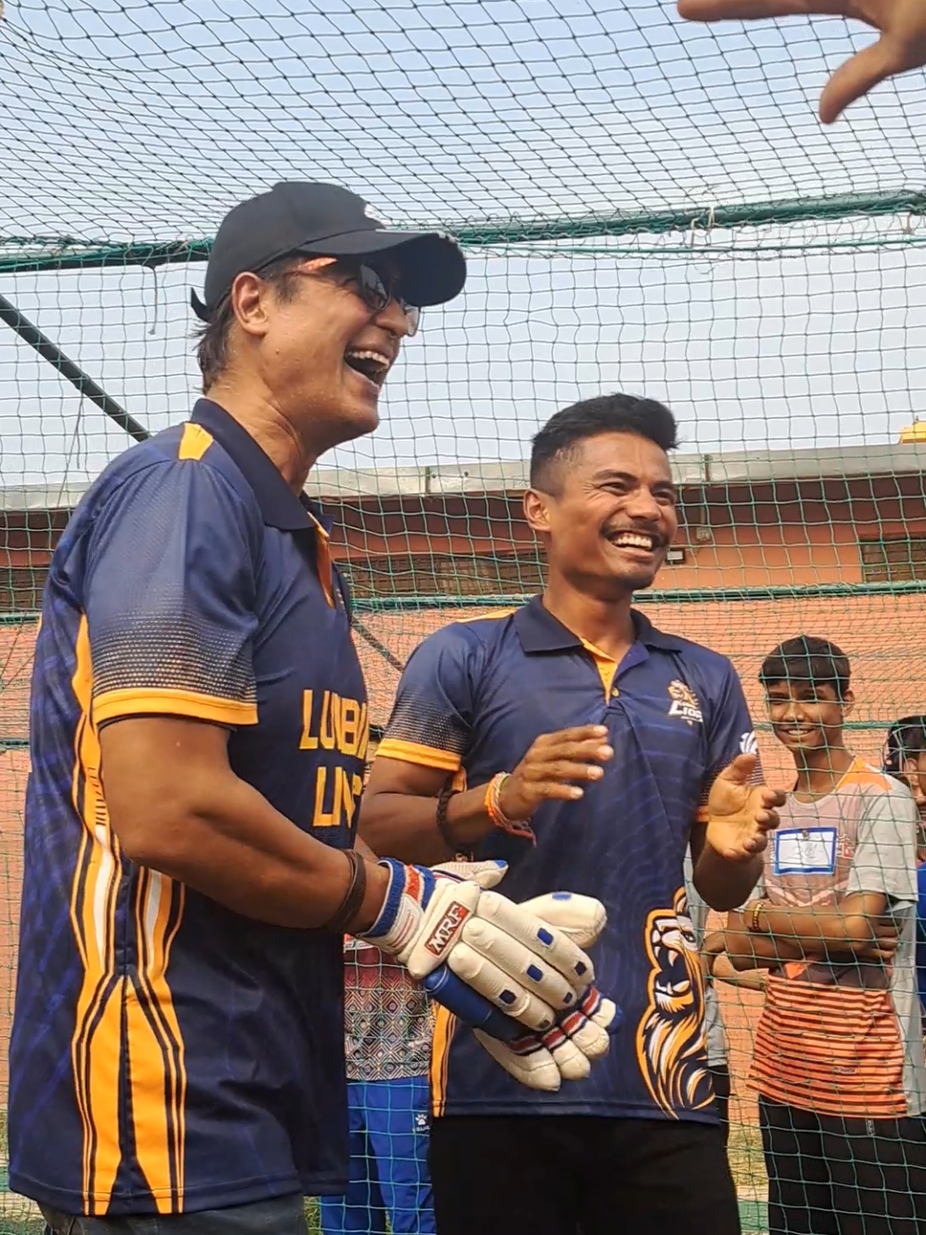 Lumbini Lions को Talent Hunt मा Brand Ambassador Rajesh Hamal batting गर्दै 😍