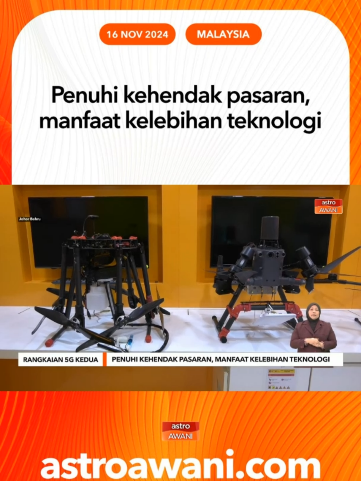 Felo Penyelidik Pusat Komunikasi Wayarles, Fakulti Kejuruteraan Elektrik Universiti Teknologi Malaysia (UTM), Leow Chee Yen berkata, berdasarkan rekod prestasi, U Mobile diharap dapat melaksanakan rangkaian 5G kedua dengan kecekapan yang tinggi selain mampu menunjukkan kelebihan rangkaian 5G sebenar. #AWANInews #AWANI745