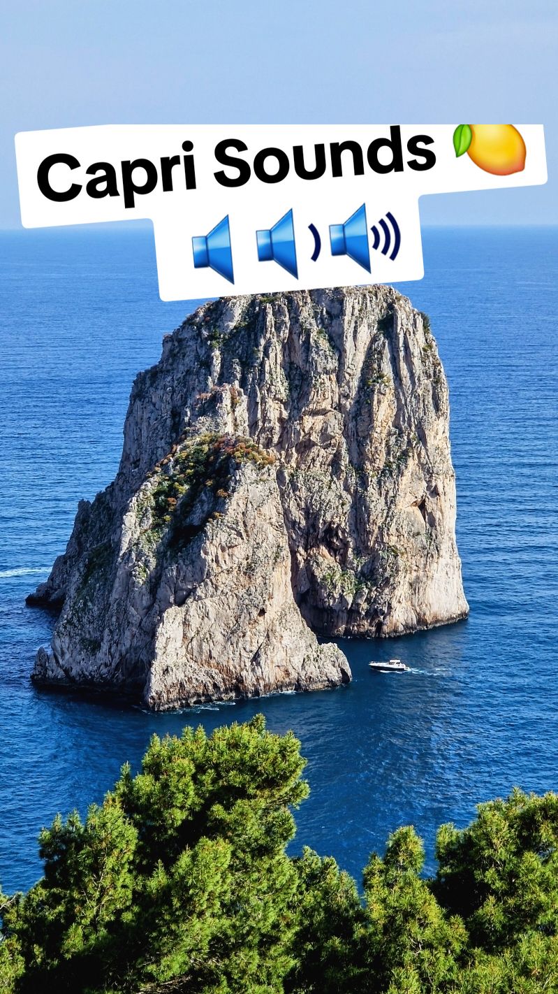 🍋 Capri Sounds 🔈🔉🔊 🌊🌊 📽 Le onde del mare a Capri 🌊  #Capri #capri #iland #italy #Italia #sea #blue #sun #faraglioni #faraglionicapri #beach #natura #nature #paesaggio #panorama #video #caprivibes #adventure #explore #sea 
