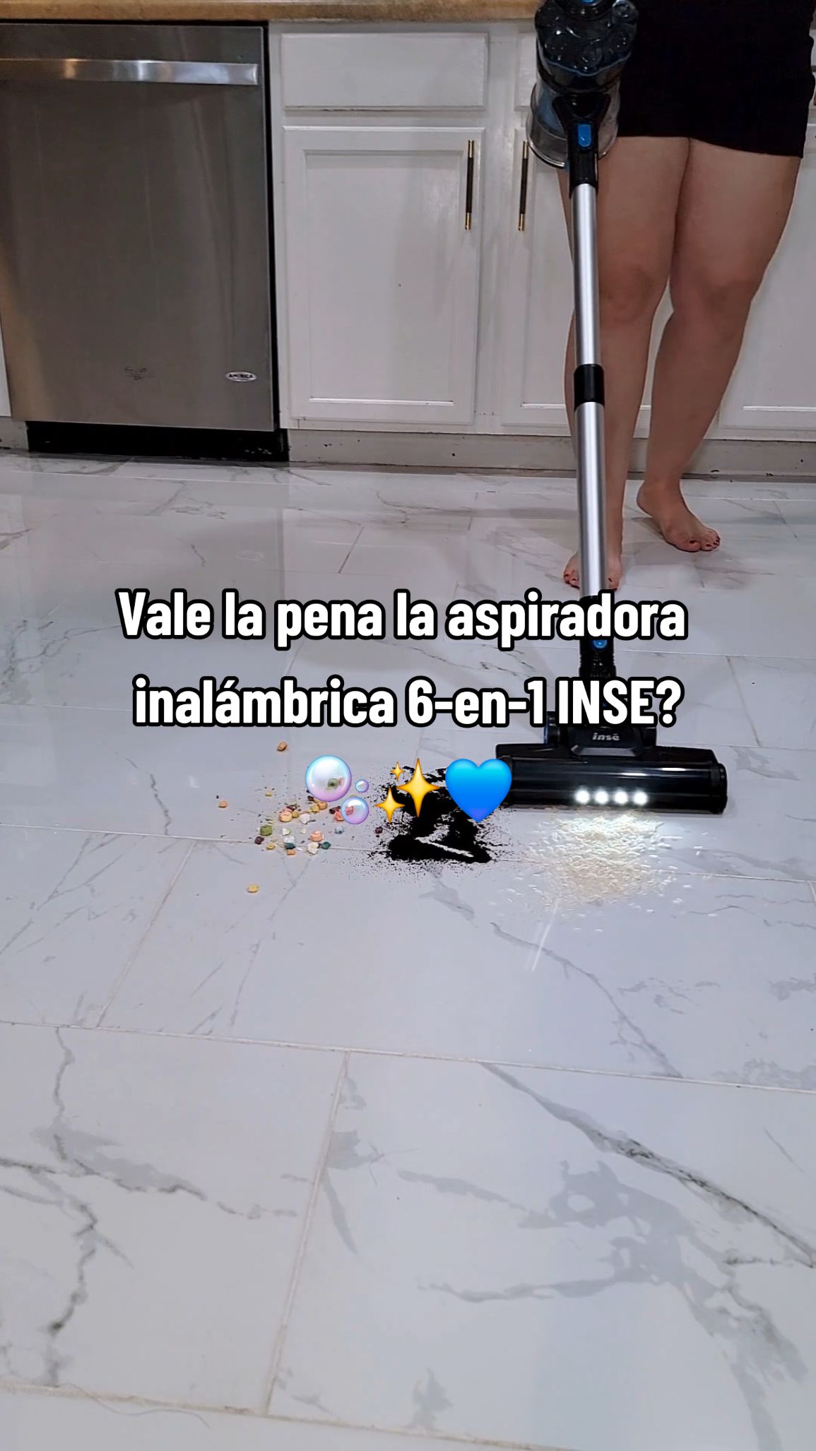 Que si vale la pena? Dímelo tú!! Yo creo que si, me encantó y me ayuda muchísimo a mantener la limpieza en la casa 🫧 @INSE Vacuum Shop  #insevacuum #insecordlessvacuum #cordlessvacuum #6in1vaccum #vacuumcleaner #aspiradorainalambrica #tiktokshopblackfriday #tiktokshopcybermonday #tiktokshopholidayhaul #spotlightfinds #giftguide #cleaningtiktok 