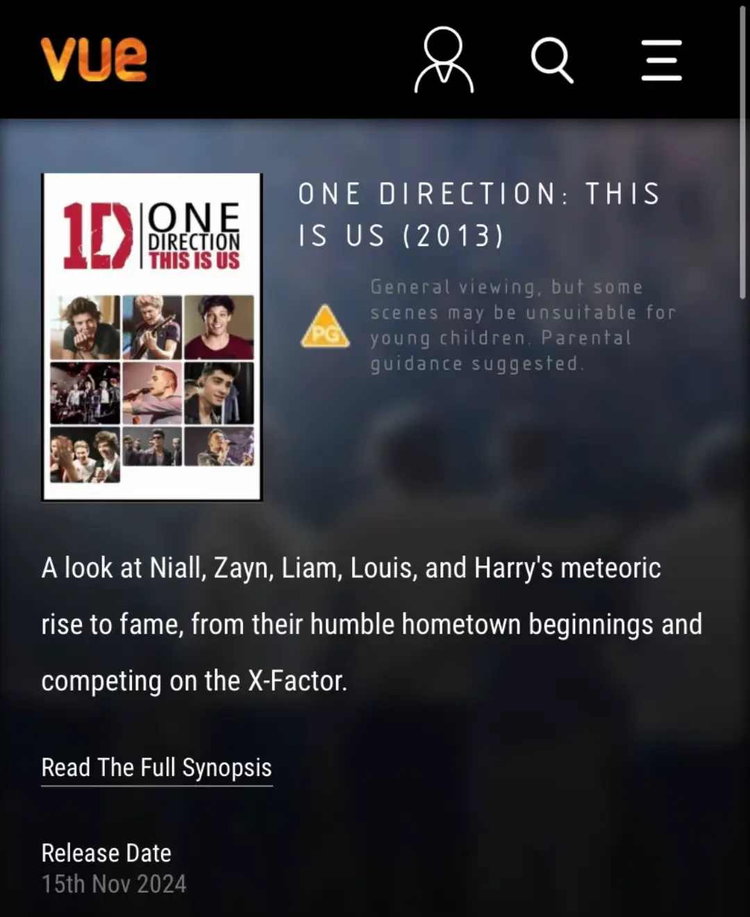 Odeon will be donating all ticket profits from this screening to the mental health awareness charities MIND (in England and Wales), SAMH (in Scotland) and AWARE NI (in Northern Ireland). Guests at Showcase are welcome to dance and sing along.  #liampayne #onedirection #harrystyles #zaynmalik #thisisusonedirection #fyp #xybcafyp #viraltiktokvideo  