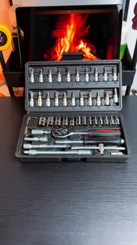 Membalas @gatau TOOLBOX Kunci SOK 46 PC Set Sok #kuncisocketmultifungsi #kuncisok #kuncishock 