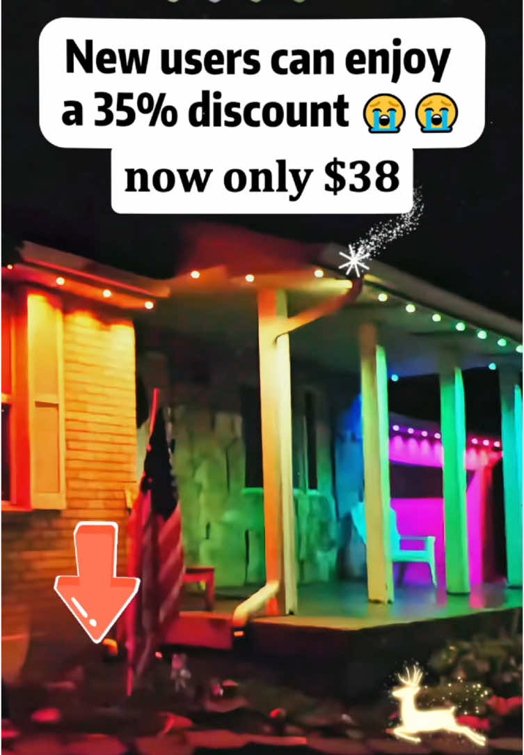 Your neighbors will envy you! #tiktokshop #affiliatemarketing #fyp #christmas #christmaslights #ledlights #outdoorlighting #waterprooflights #tiktokshopblackfriday #tiktokshopcybermonday #spotlightfinds #christmas #christmastiktok #fyp #Tiktok #tiktokshopping #Foryou #fyp 