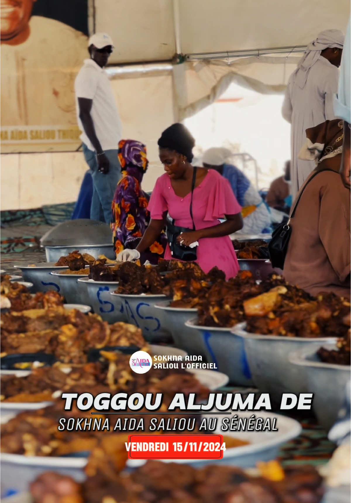 TOGGOU ALJUMA DE SOKHNA AIDA SALIOU AU SENEGAL CE VENDREDI 15/11/2024 