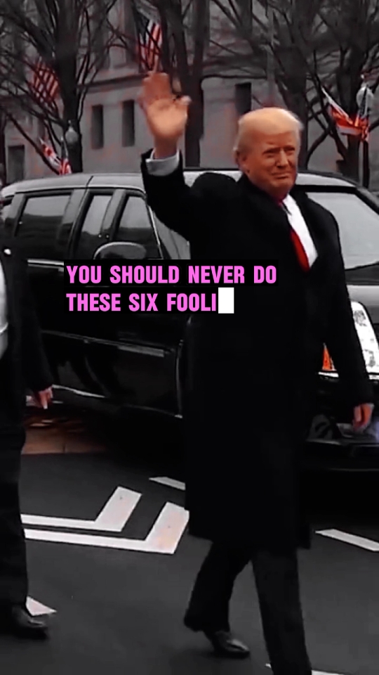 Never Do These Six Foolish things in live - Trump Motivational Quotes - Donald Trump Inspirational video 🇺🇲 - - #inspirationalquotes #motivation #mindsetmatters #trump2024🇺🇸 #trumpmotivation #donaldtrumpmotivation #usa #fyp 