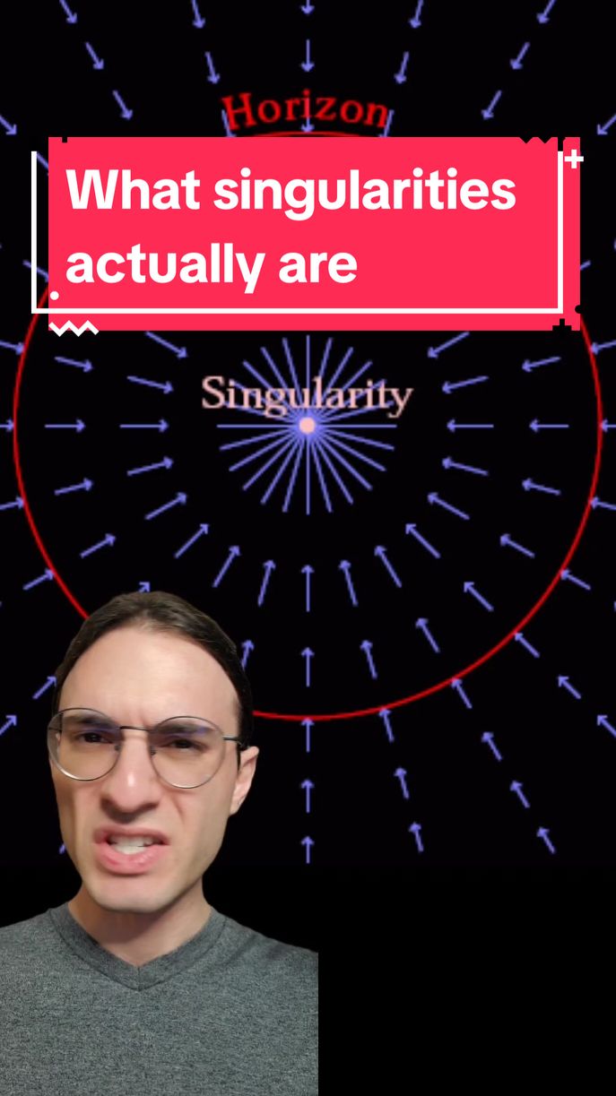 Singularities are confusing and I'm still not sure if they're real, but here we are. #stem #science #physics #singularity #explained 