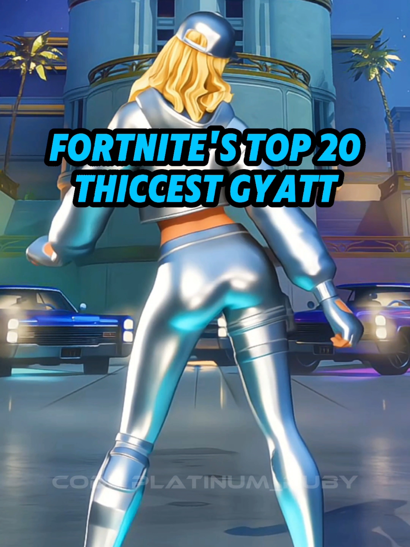 Top 20 Thiccest Gyatt In Fortnite 🔥 #fortniteclips #fortnite #chapter2 #chapter2remix #fortniteemote #platinum_ruby 