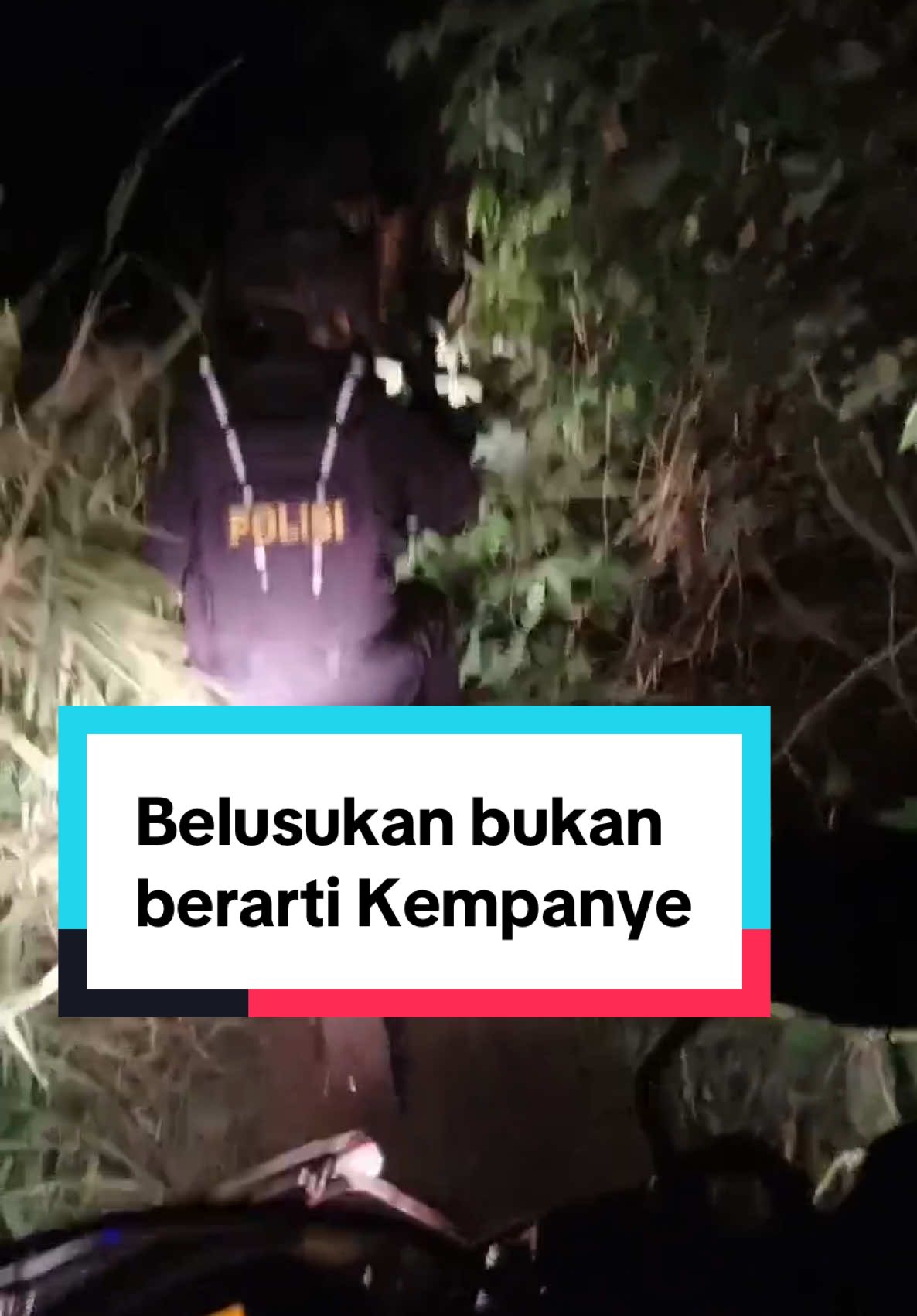 Belusukan bukan berati kampanye ya. #viral #fyp #patroli #tiktok #capcut 