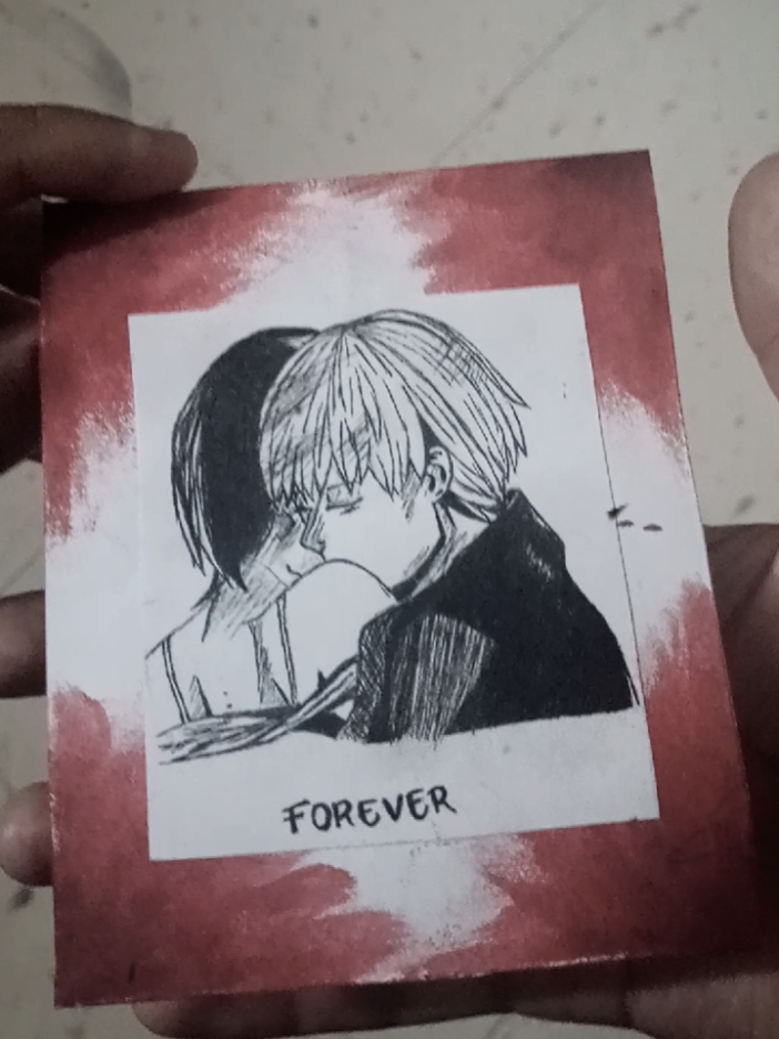 Se lo hice✨ #tokyoghoul #kaneki #letter  #forever 