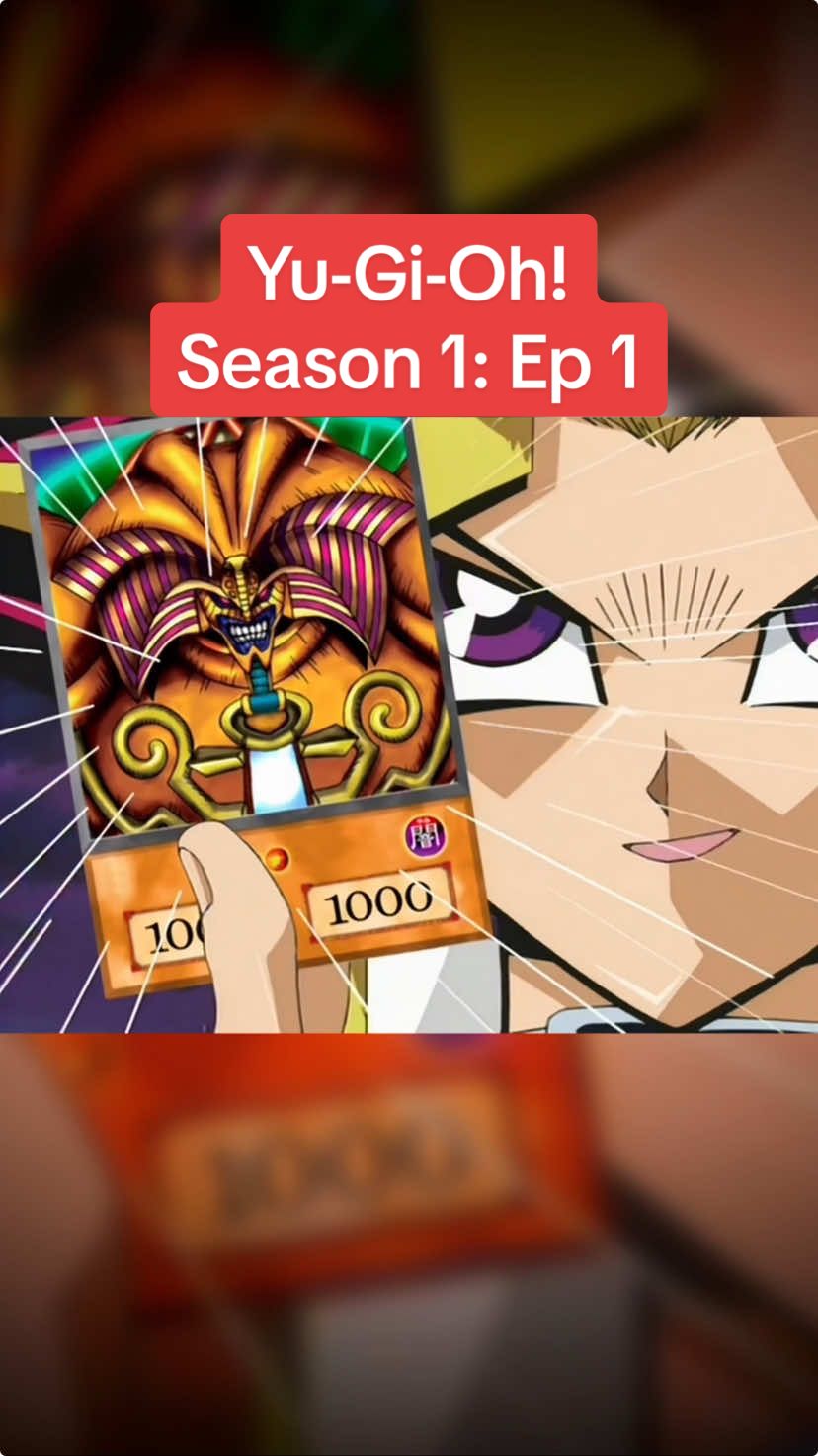 Replying to @B jizzle Yu-Gi-Oh! Season 1: Ep 1 #fyp #animetiktok #yugioh #yugiohtiktok #yugiohcommunity #setokaiba #duelmonsters 