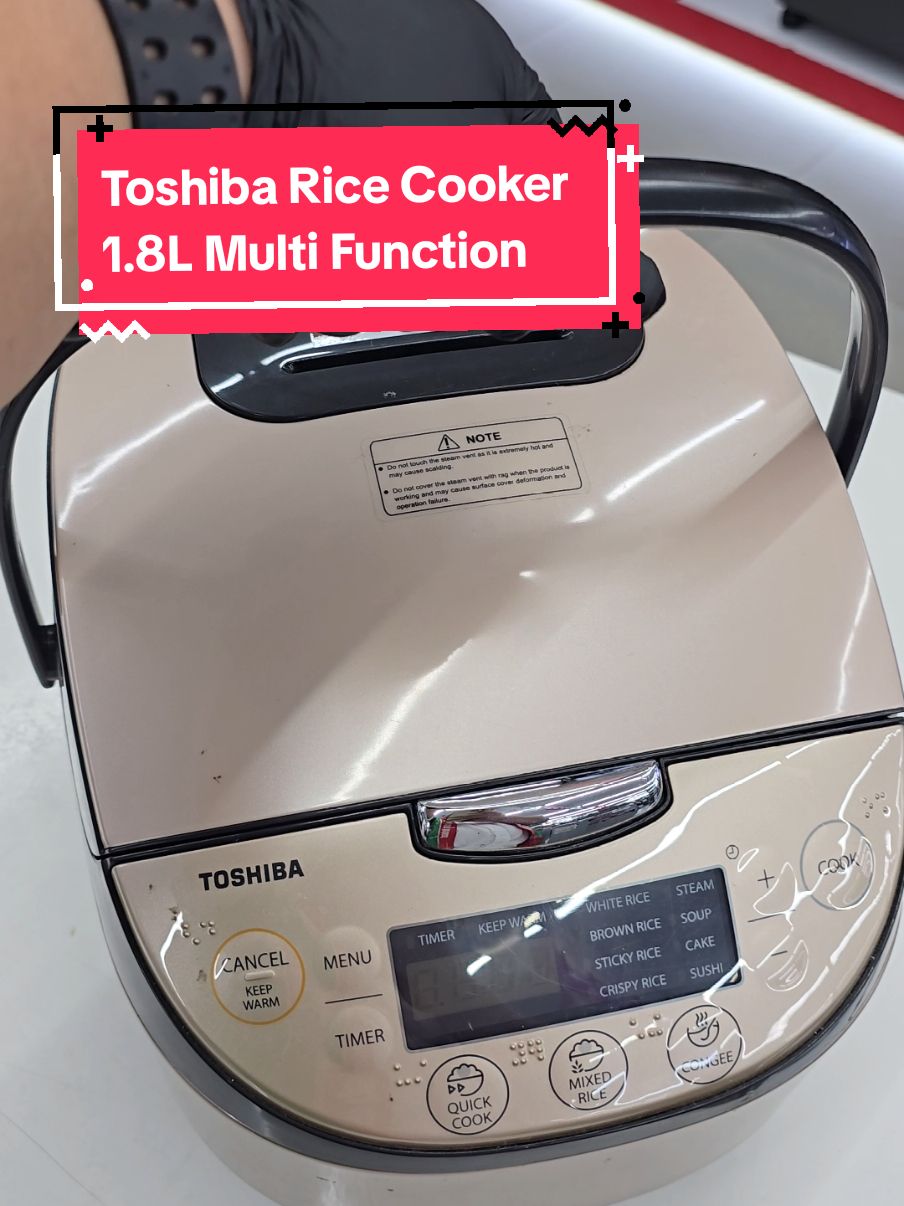 Hot Model 🔥🔥🔥 Extra Thick Rice Cooker 1.8Litre and multiple menu.... Tekan YELLOW Bag to order today 🙏🙏🔥 #senhengmy #ricecooker #scoin #senangmilik #toshiba #balakong #malaysia #senheng #myrewardmychoice #ansuranbulanan 