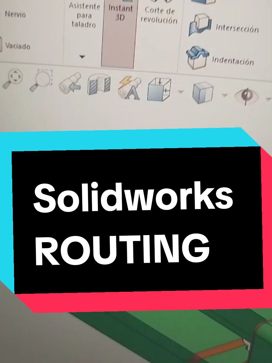 Respuesta a @josel.copa  Cómo configurar solidworks ROUTING, desde CERO.  #solidworks2025  #solidworks2024  #solidworks  #IngenieríaDeDiseño  #cursodesolidworks 