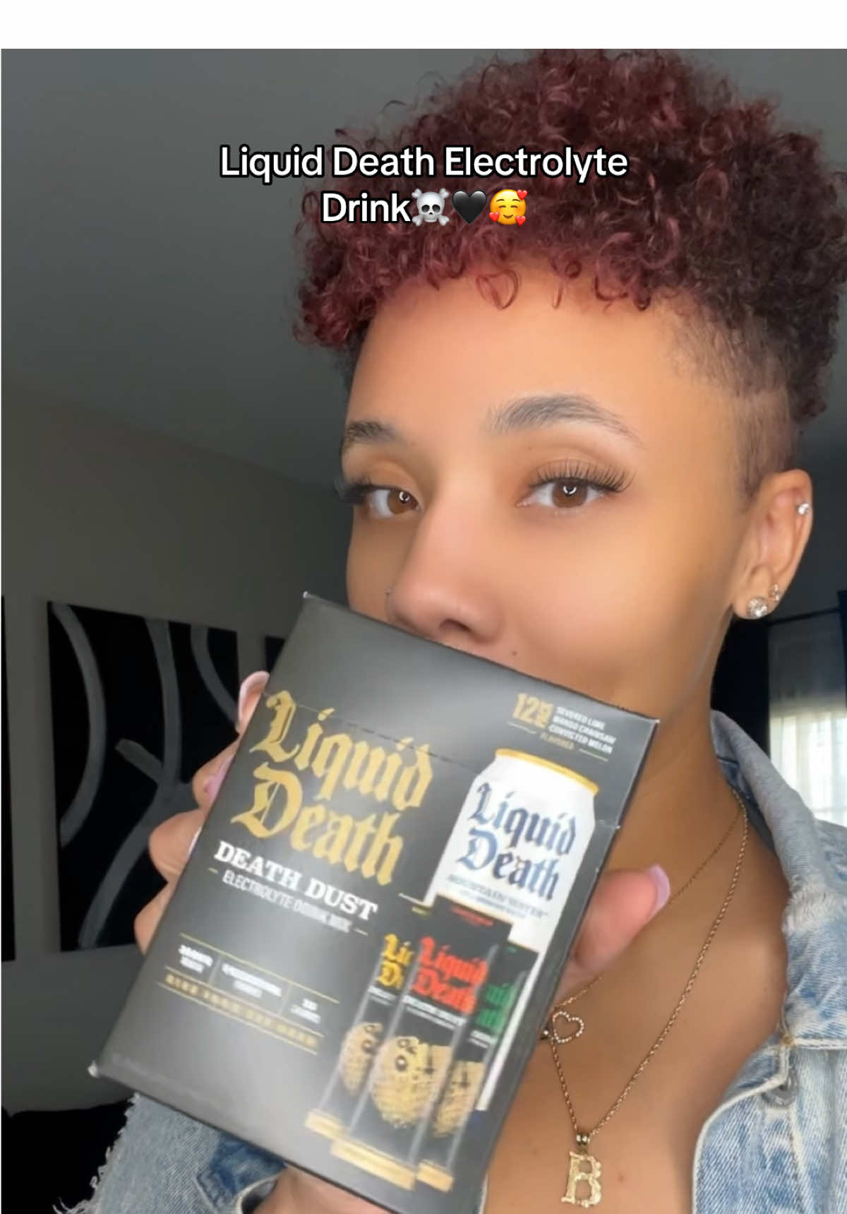 Liquid Death Electrolyte Drink☠️🖤🥰 @Liquid Death #liquiddeath #liquiddeathelectrolytes #electrolytes #deathdust #trend #viral #TikTokShop #drinkmix #electrolytedeinkmix #tiktokshopblackfriday 