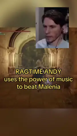 His cursed technique makes him more powerful when hes doing a bit #jerma985 #jerma #malenia #eldenring 