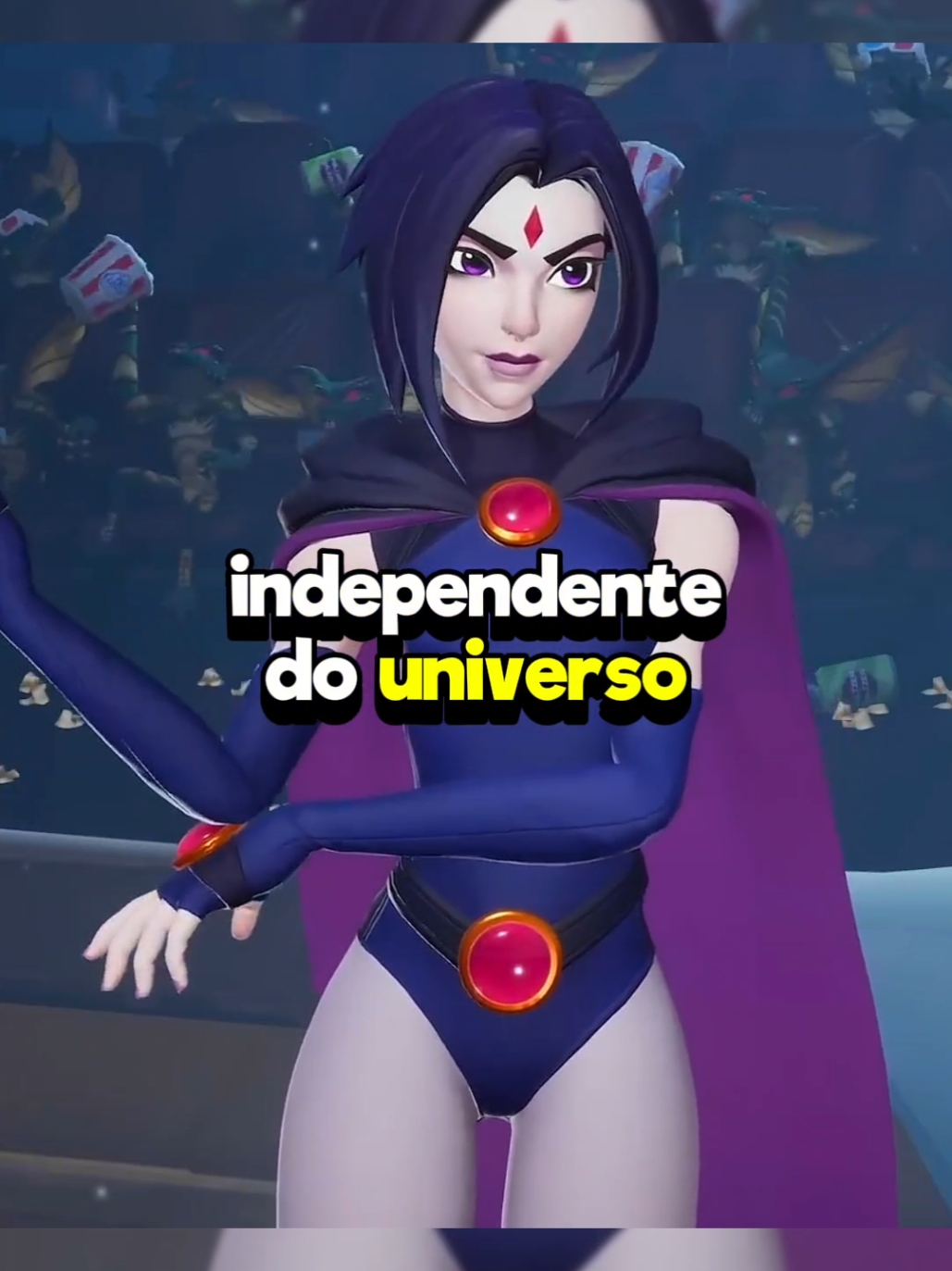 O Jeitinho de Falar da Ravena>>  #multiversus #raven #ravena #teentitans #jovenstitãs #cartoonnetwork #games #jogos #jogo #videogames #game #warner #warnerbros #gameplay 